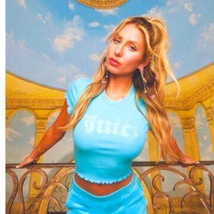 Juicy Couture X Forever 21 Rhinestone Tee